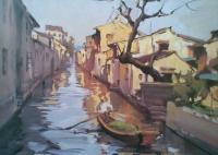 風景油畫以自然景物為描繪對象[供應]_世界工廠網中國產品信息庫