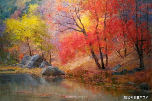 美國畫家埃里克 沃利斯迷人的色彩,醉人的風景油畫,太美了