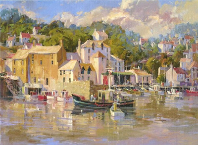 美國史蒂夫索杰風景油畫欣賞