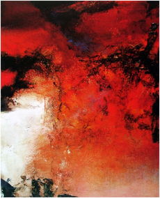 抽象油畫系列作品11