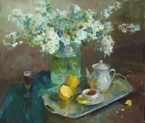 烏克蘭畫家亞歷山大 克里申獨(dú)特的構(gòu)圖和色彩氛圍的風(fēng)景油畫欣賞