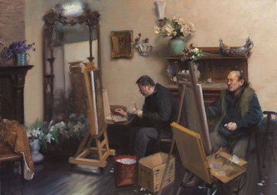 限制·自由——冷軍油畫作品展的藝術思辨