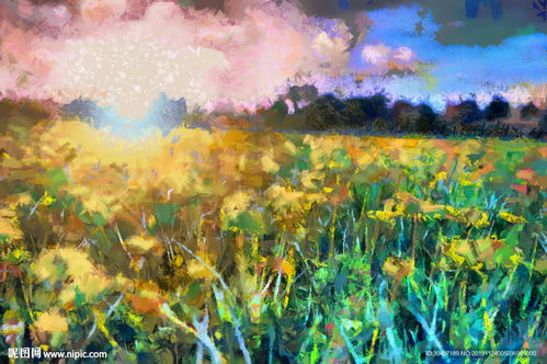 原創(chuàng)大幅高清油畫(huà) 藝術(shù)與空間的完美融合