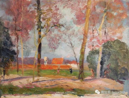 法國(guó)畫(huà)家Victor Charreton筆下的迷人油畫(huà)風(fēng)景