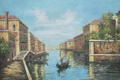 酒店裝飾油畫(huà)與木質(zhì)線材公司的完美融合