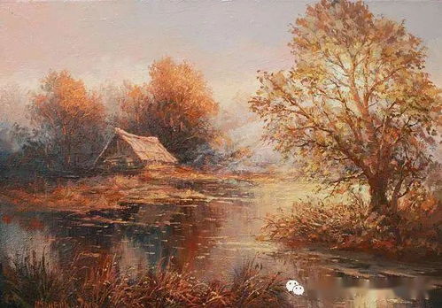 絢爛四季的詩意畫卷 俄羅斯畫家邁克爾·伊萬恩科風景油畫賞析